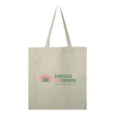 Schools of Dreams - Q-Tees Canvas Promotional Tote Thumbnail